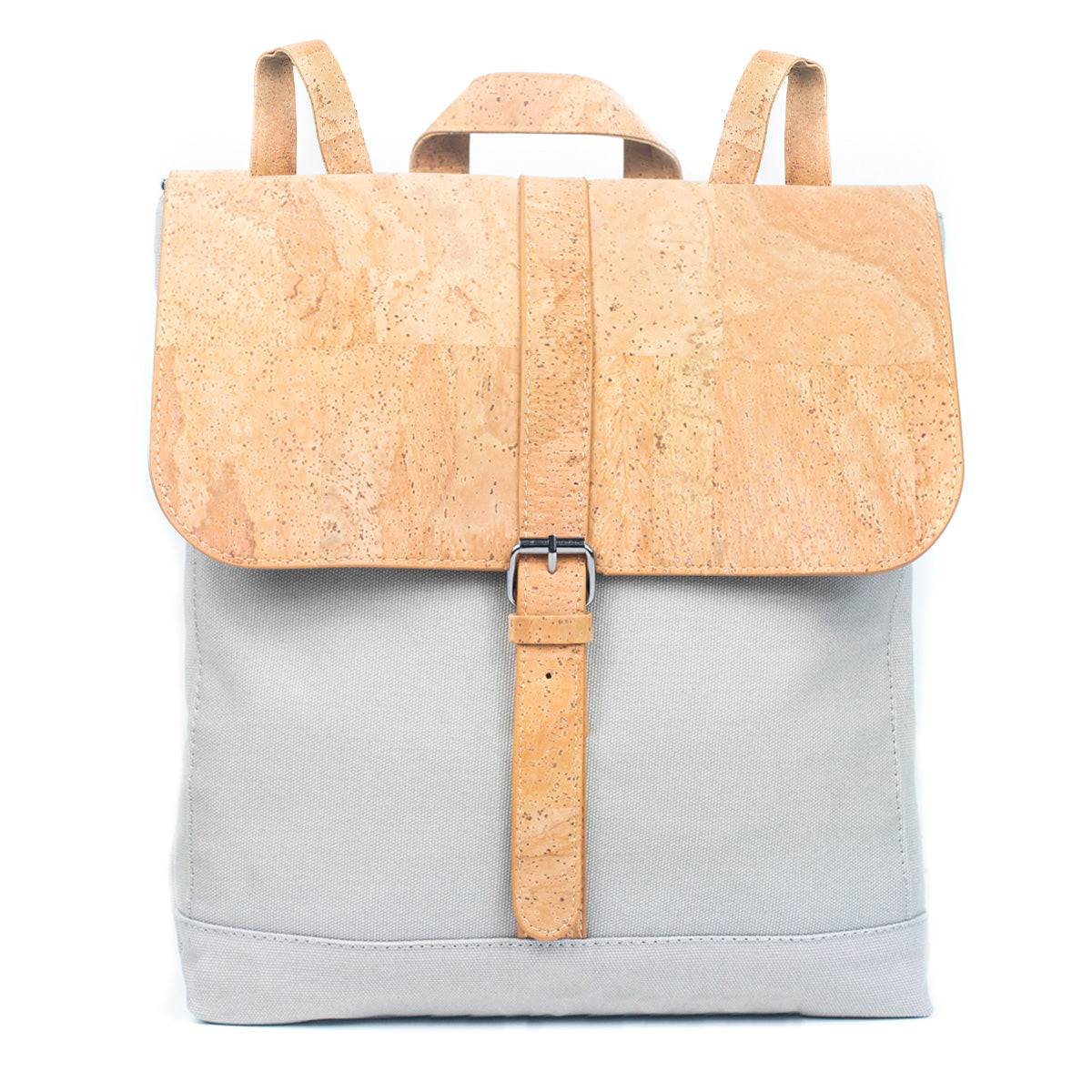 Cork & Canvas Fabric Combination 14-inch Laptop Backpack | THE CORK COLLECTION