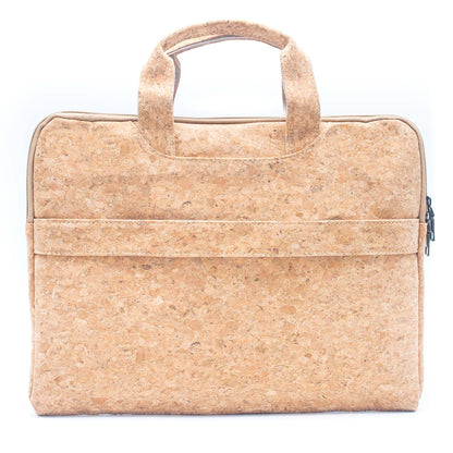 Vegan Laptop Briefcase - Natural Cork Laptop Bag | THE CORK COLLECTION