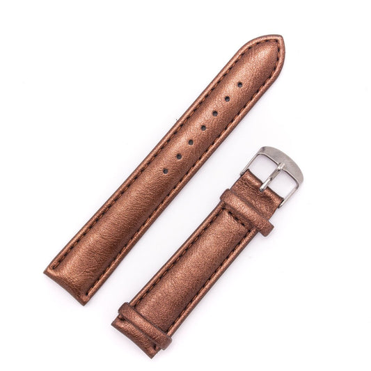 For 20mm PU Leather Watch Strap SE-11