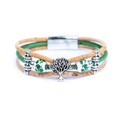 Handmade Colorful Cork Bracelet for Women BR-108-MIX-5-new