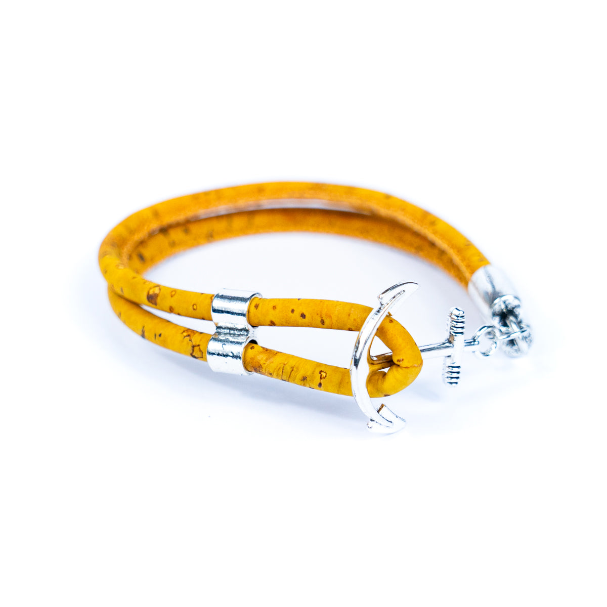 5MM Round Colorful Cork Cord Handmade Women's Bracelet BR-301-MIX-5