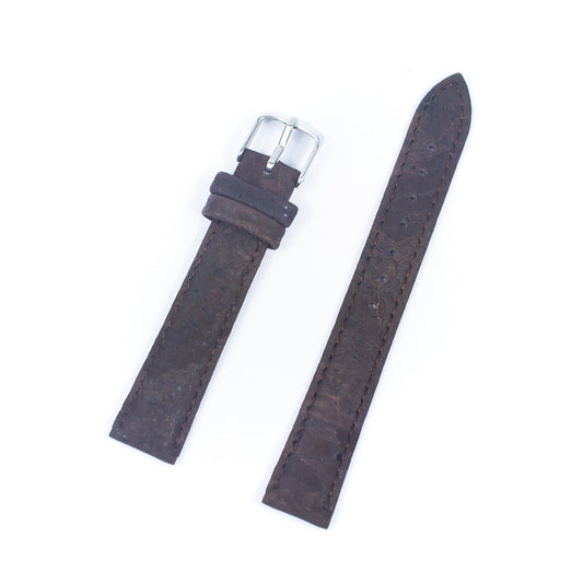 14mm/16mm Double-Sided Natural Cork Watch Strap E-003