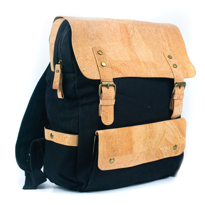 Men's Cork & Canvas Fusion Laptop Commuter Backpack | THE CORK COLLECTION