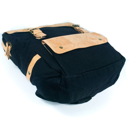 Men's Cork & Canvas Fusion Laptop Commuter Backpack | THE CORK COLLECTION