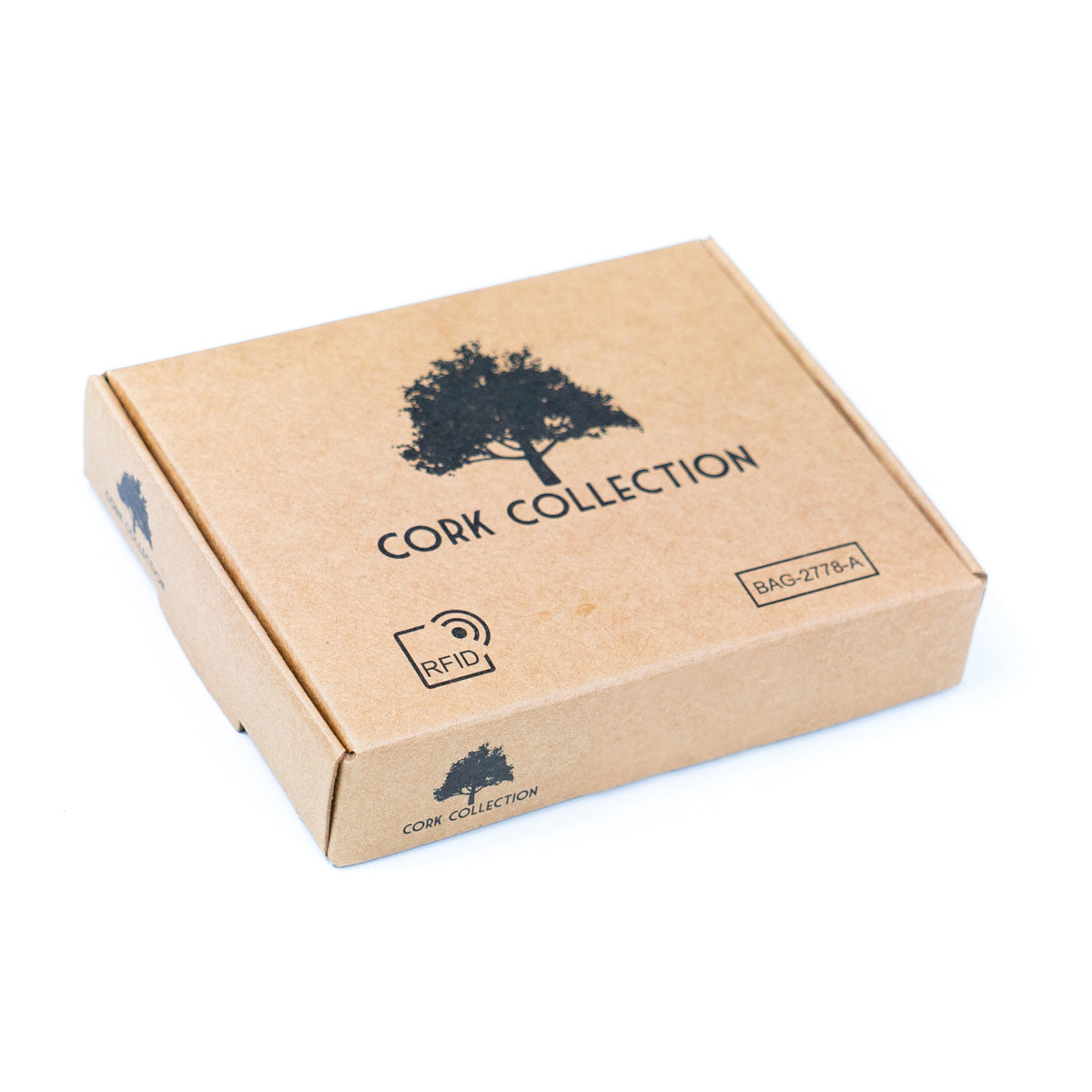 Sleek Bifold Cork Wallet w/ Snap Button | THE CORK COLLECTION