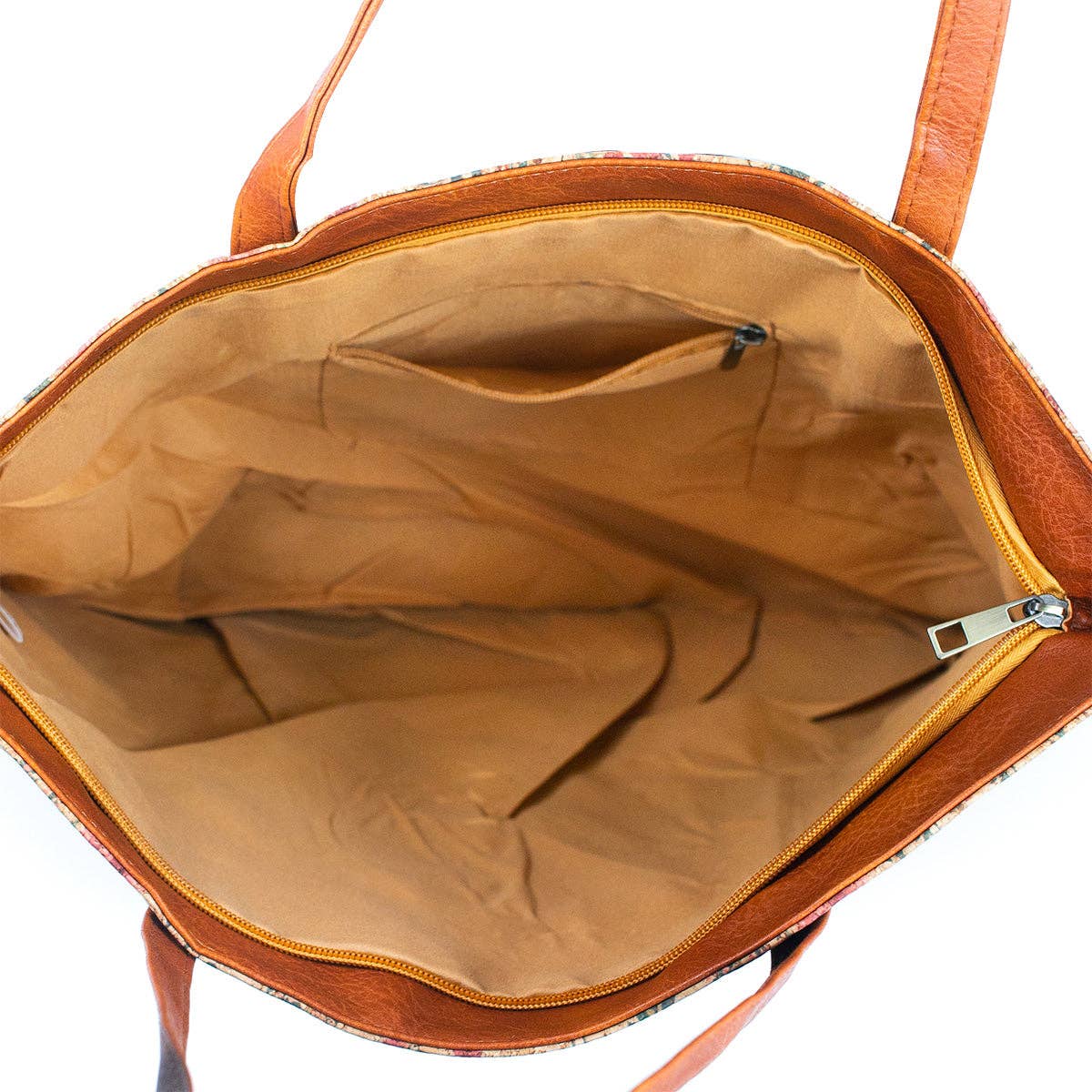 Natural Cork & Vegan Leather Fusion Women's Beach Bag | THE CORK COLLECTION