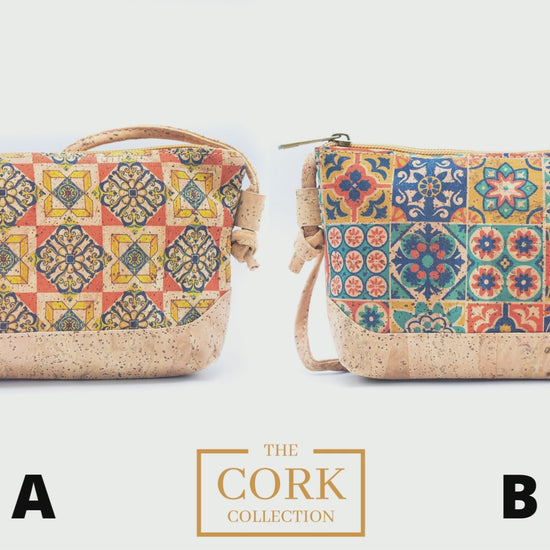 Natural Cork Crossbody Vegan Bags | THE CORK COLLECTION