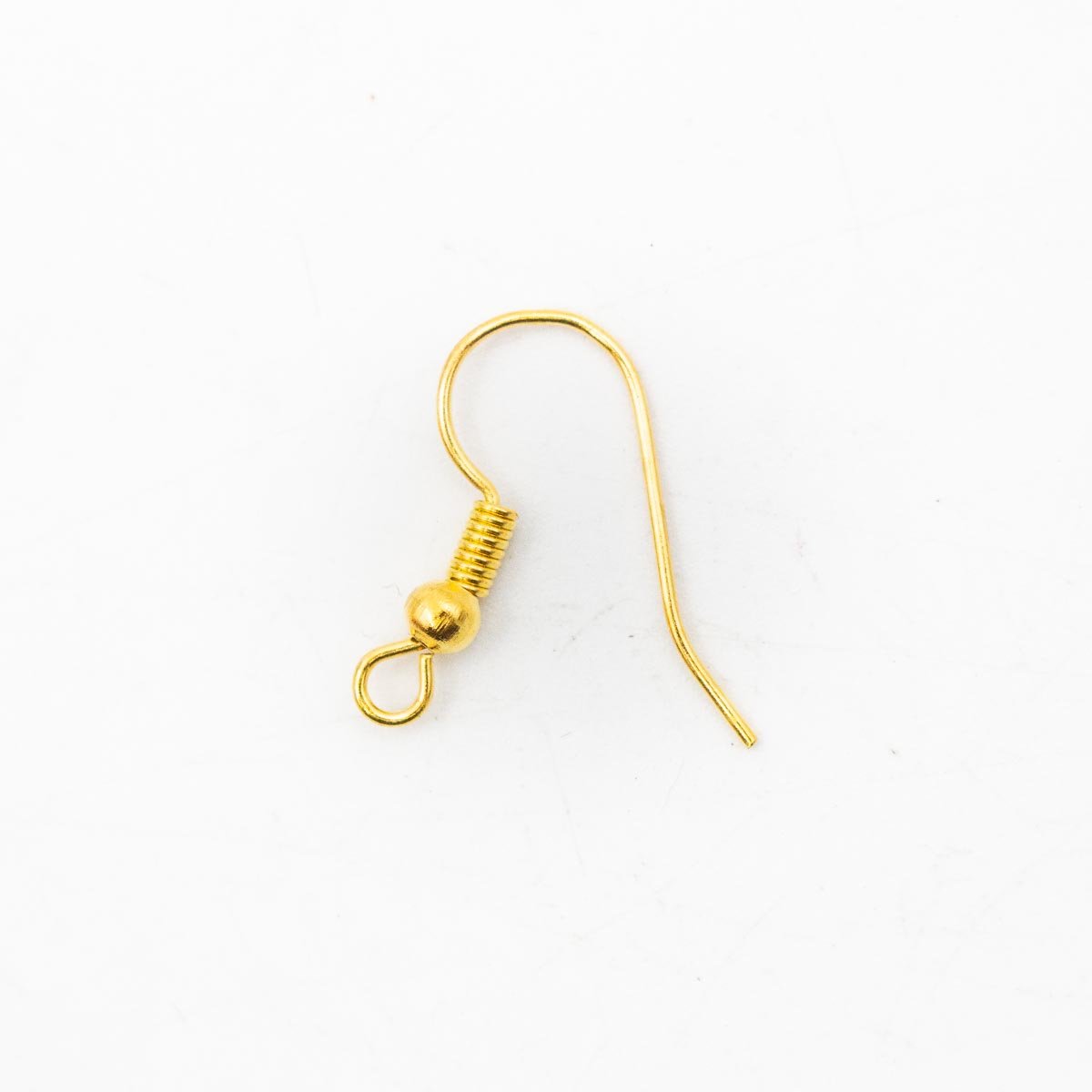 100 units golden clasp for earrings D-6-210-B