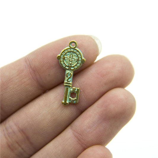 10 units mykonos findings key charm mykonos charms finding jewelry finding suppliers D-3-291