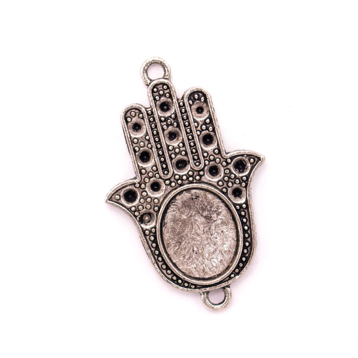 5 pièces Antique argent 5 pièces main de dieu pendentif bijoux fournitures bijoux trouver D-3-434