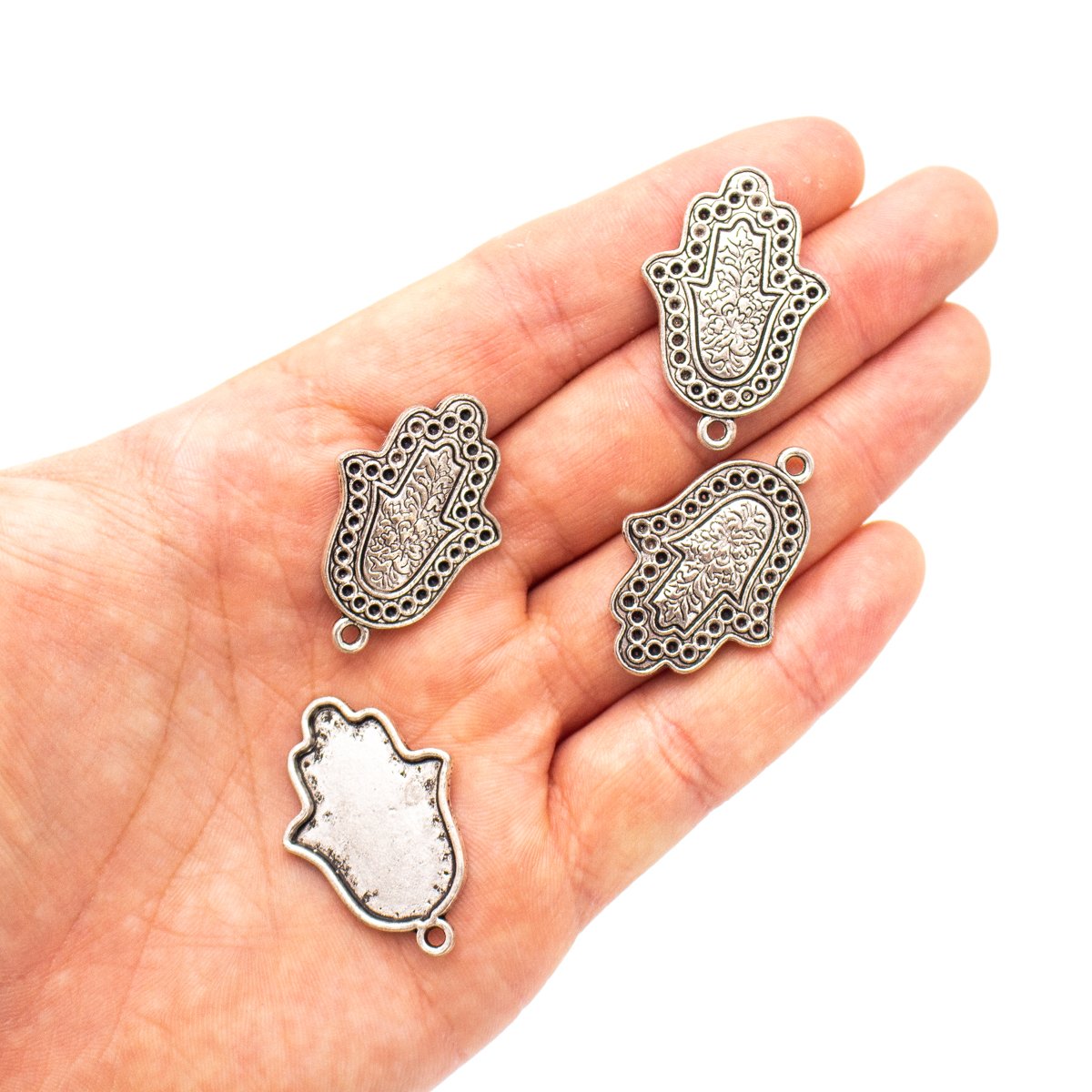 10Pcs s 23mm*35mm Antique Silver Hand of God pendant jewelry supplies jewelry finding D-3-435