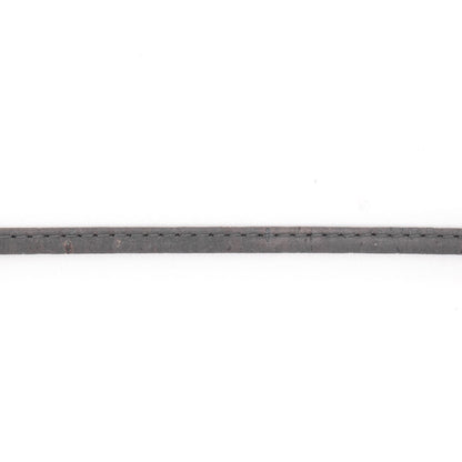 10meter 5mm flat gray cork cord COR-392