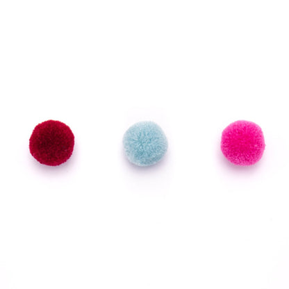 10pcs17mm Colored Plush ball for jewelry handmade jewelry supplies jewelry finding D-3-452