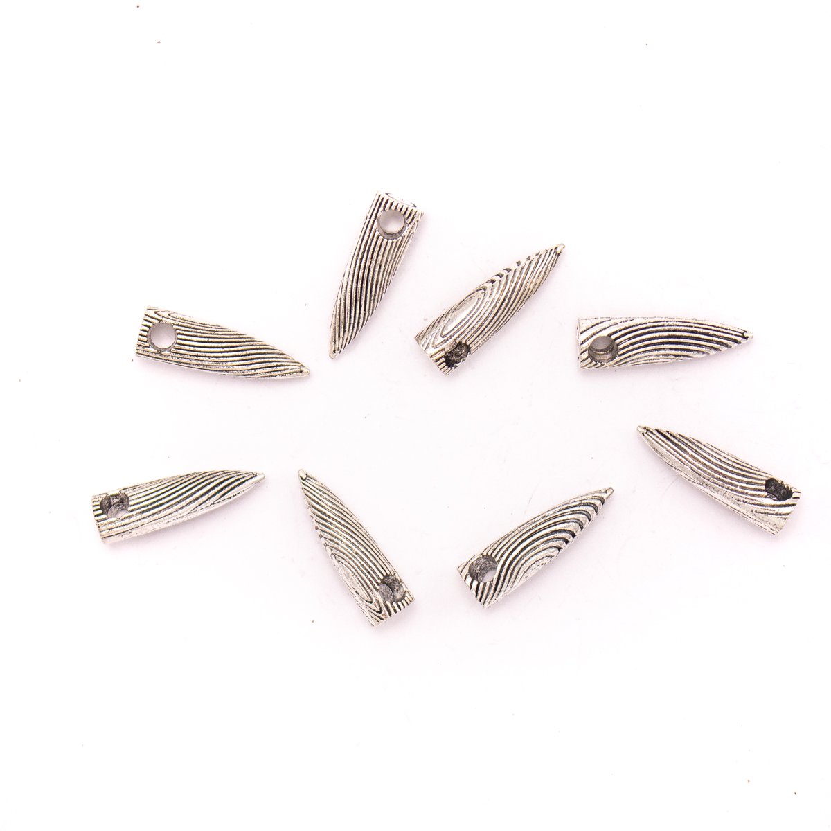 5PCS For 5mm leather antique silver zamak 5mm Round awl accessoriesJewelry supply Findings Components- D-5-5-166