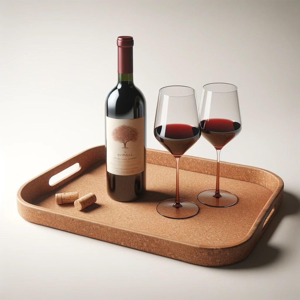 Cork Beverage Serving Tray | THE CORK COLLECTION