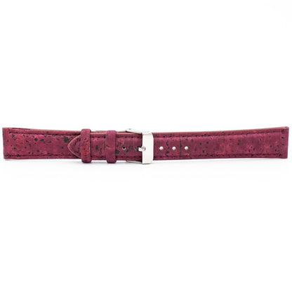 20mm Natural Red Watch Strap E-021-20