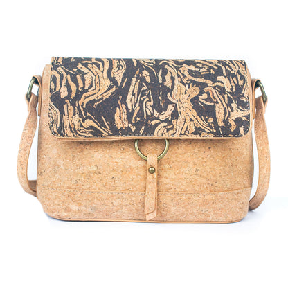 Cork & Coffee Bean Fusion Unisex Crossbody Bag | THE CORK COLLECTION