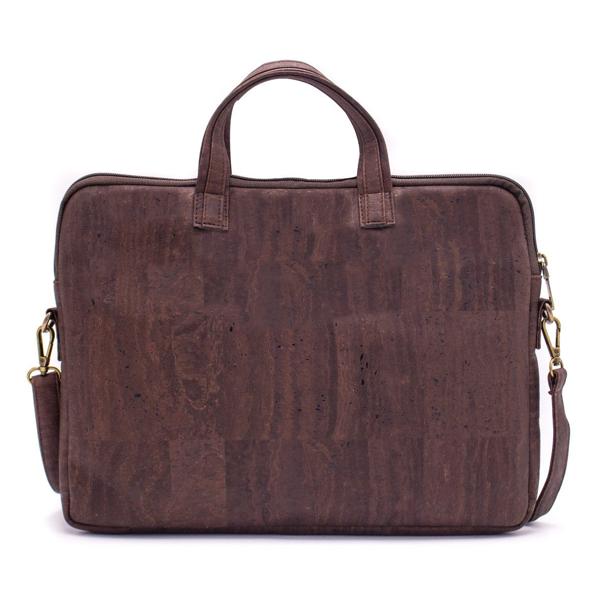 Natural Cork Vegan Leather 15" Laptop Briefcase | THE CORK COLLECTION