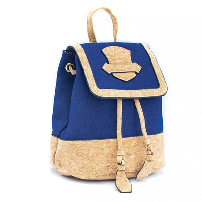Chic Cork & Cotton Vegan Backpack BAG-2078