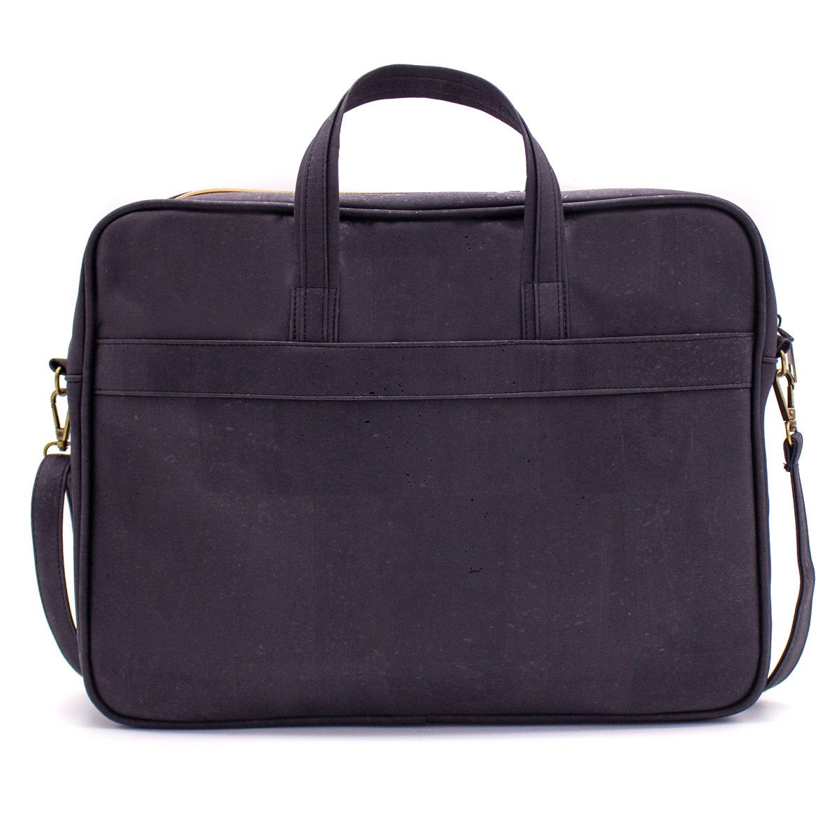 17 inch Laptop Briefcase Cork Shoulder Bag w/ Organizer - Water Resistant Business Messenger Briefcases | THE CORK COLLECTION