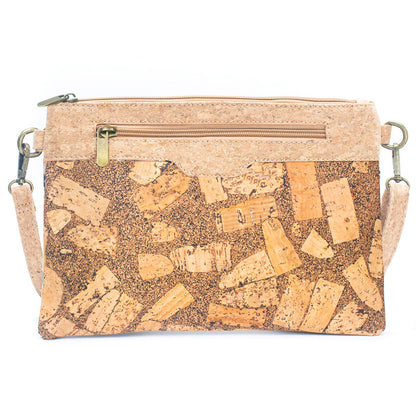 Cork & Coffee Bean Fusion Unisex Crossbody Bag | THE CORK COLLECTION