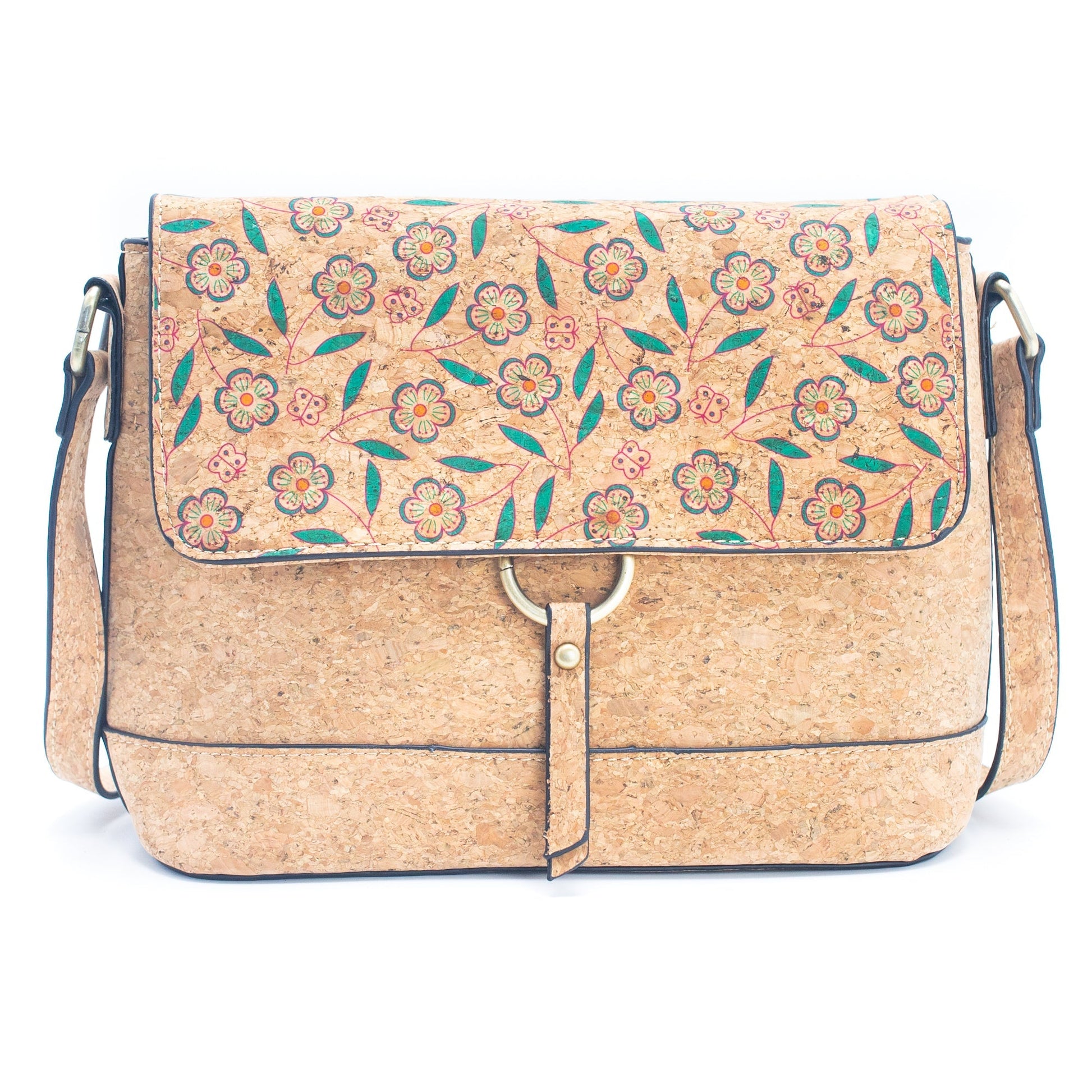 Lovely Patterns Cork Vegan Crossbody Bag | THE CORK COLLECTION