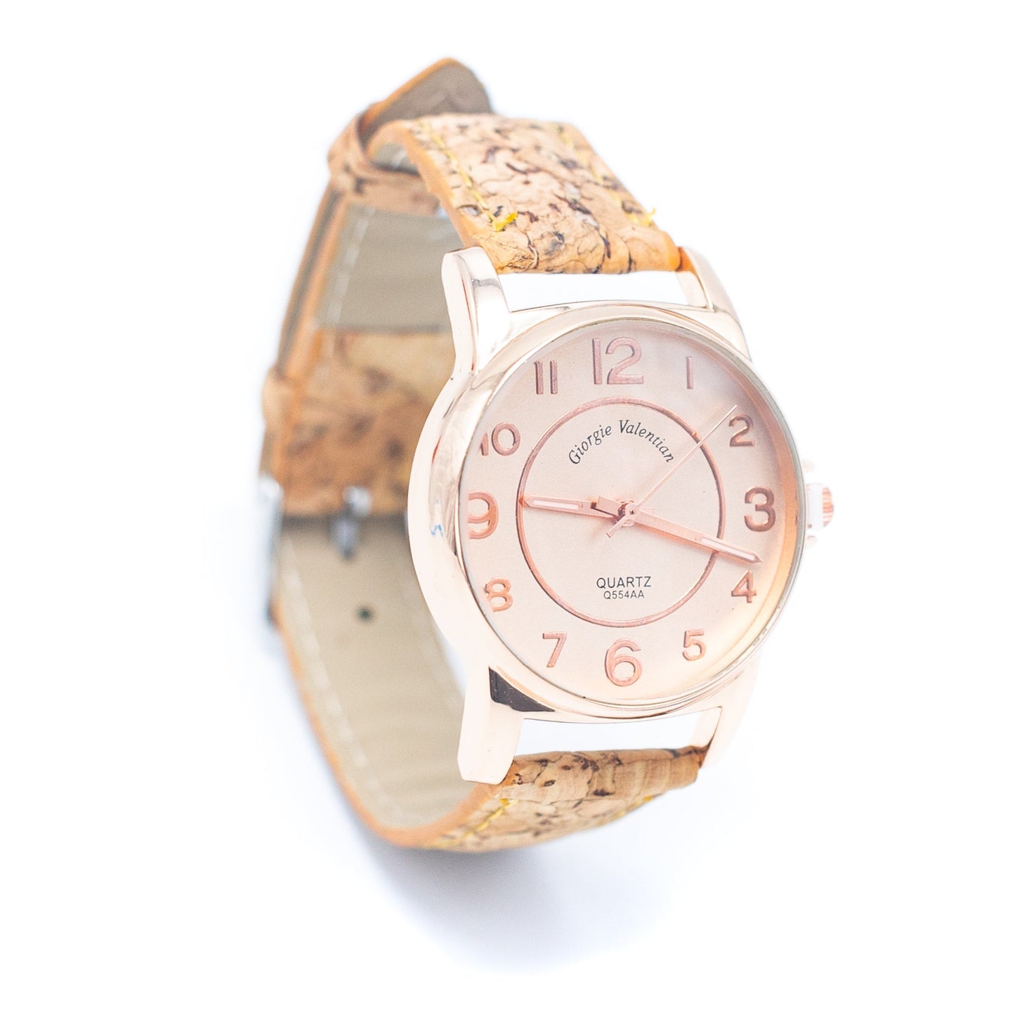 Natural Cork Unisex Fashion Vegan Watch WA-386（without box）