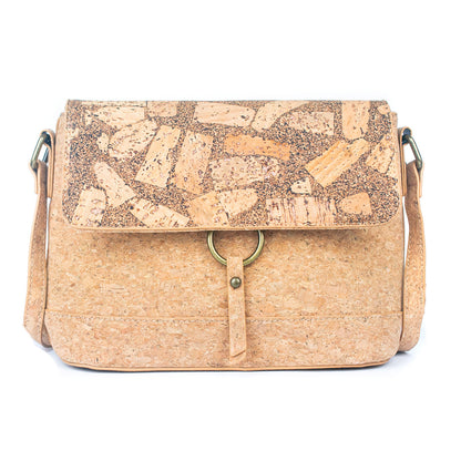 Cork & Coffee Bean Fusion Unisex Crossbody Bag | THE CORK COLLECTION