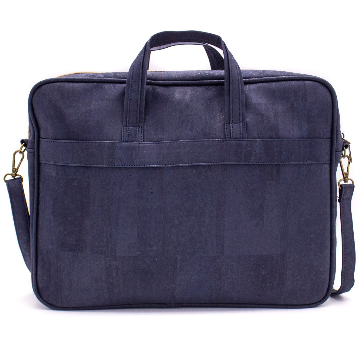 17 inch Laptop Briefcase Cork Shoulder Bag w/ Organizer - Water Resistant Business Messenger Briefcases | THE CORK COLLECTION
