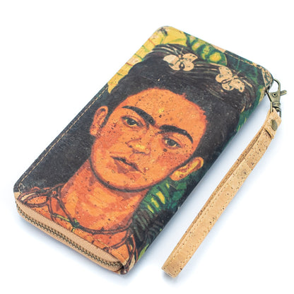Frida Kahlo Cork Art Vegan Wallet | THE CORK COLLECTION