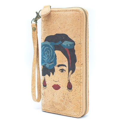 Frida Kahlo Cork Art Vegan Wallet | THE CORK COLLECTION