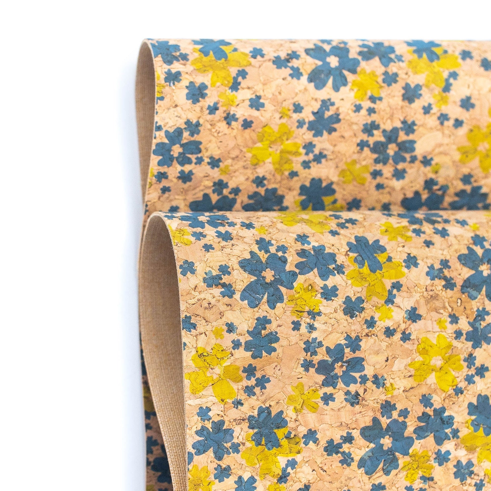 Sprinkled Florals Vegan Cork Fabric | THE CORK COLLECTION