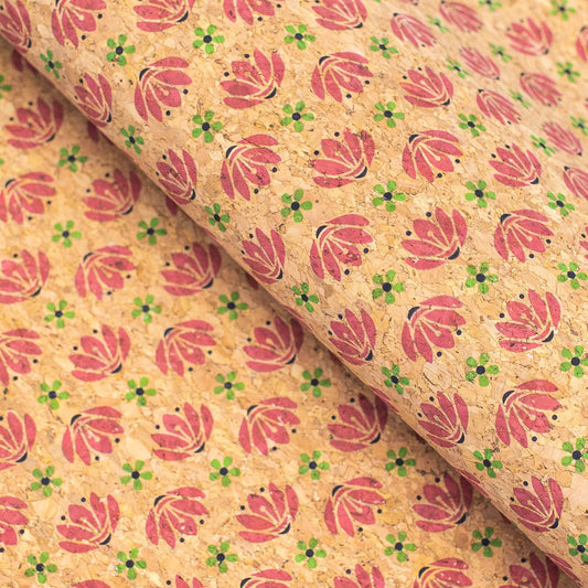 Flip Lotus Vegan Cork Fabric | THE CORK COLLECTION