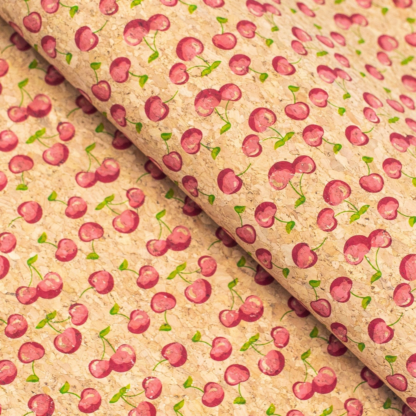 Cherry Blossom Vegan Cork Fabric | THE CORK COLLECTION
