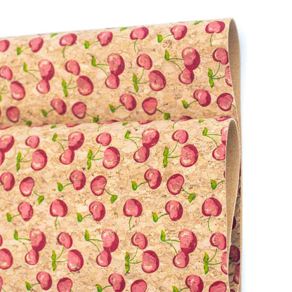 Cherry Blossom Vegan Cork Fabric | THE CORK COLLECTION