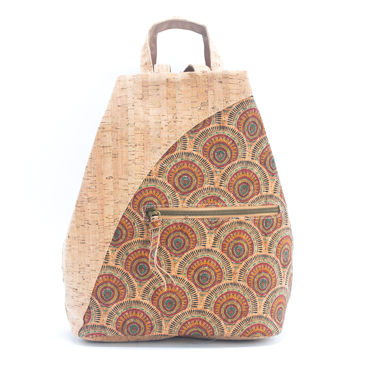 Natural Cork Summer Pattern Printed Women's Backpack | THE CORK COLLECTION