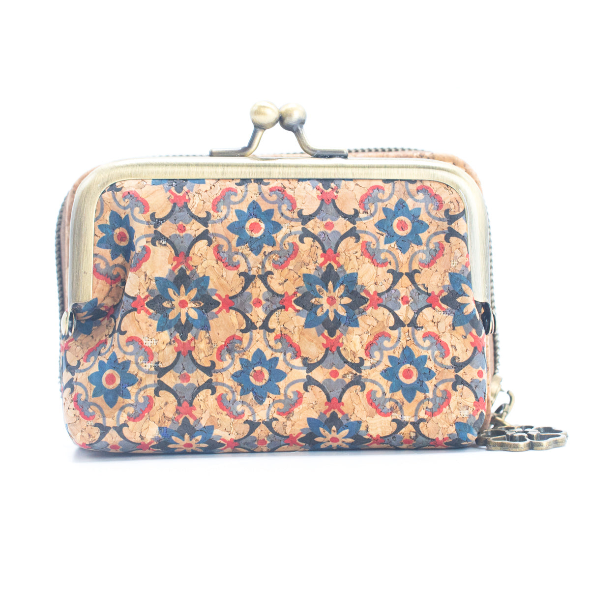 Cork Card Wallets w/ Floral Patterns Purse | THE CORK COLLECTION