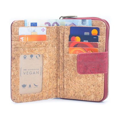 Natural Cork Ladies' Wallet w/ Anti-RFID Protection | THE CORK COLLECTION