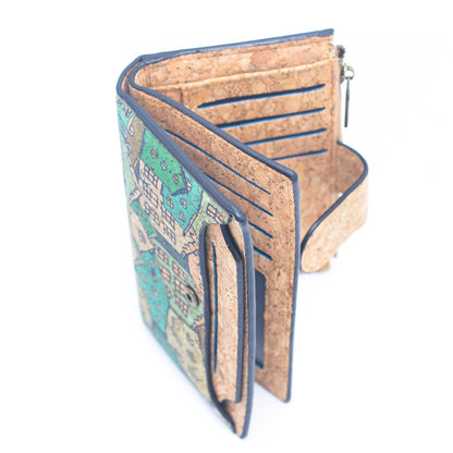 6 Pack Natural Cork Wallets w/ Stunning Patterns | THE CORK COLLECTION