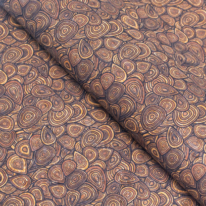 Tissu en liège à motifs géométriques COF-386