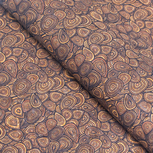 Geometric Patterns Cork Fabric COF-386