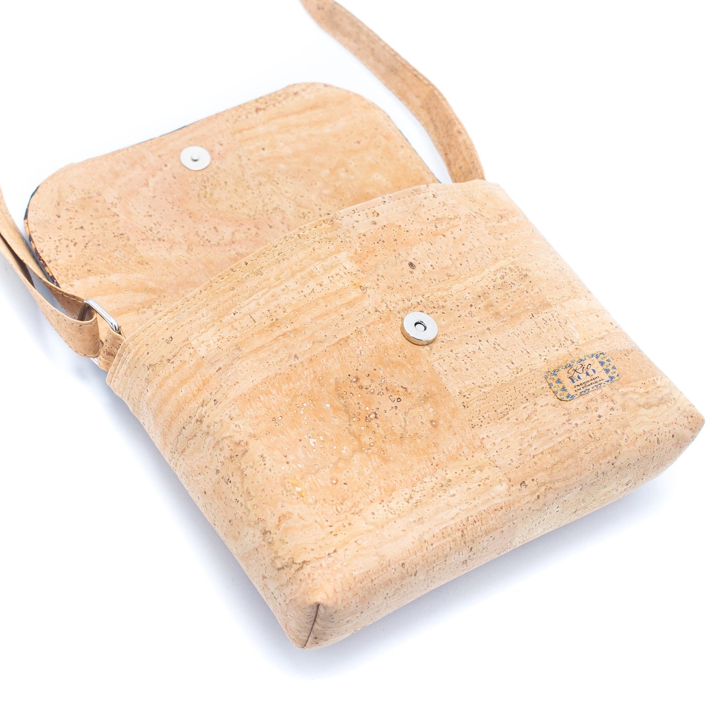 Natural Cork Vegan Sling Bag | THE CORK COLLECTION