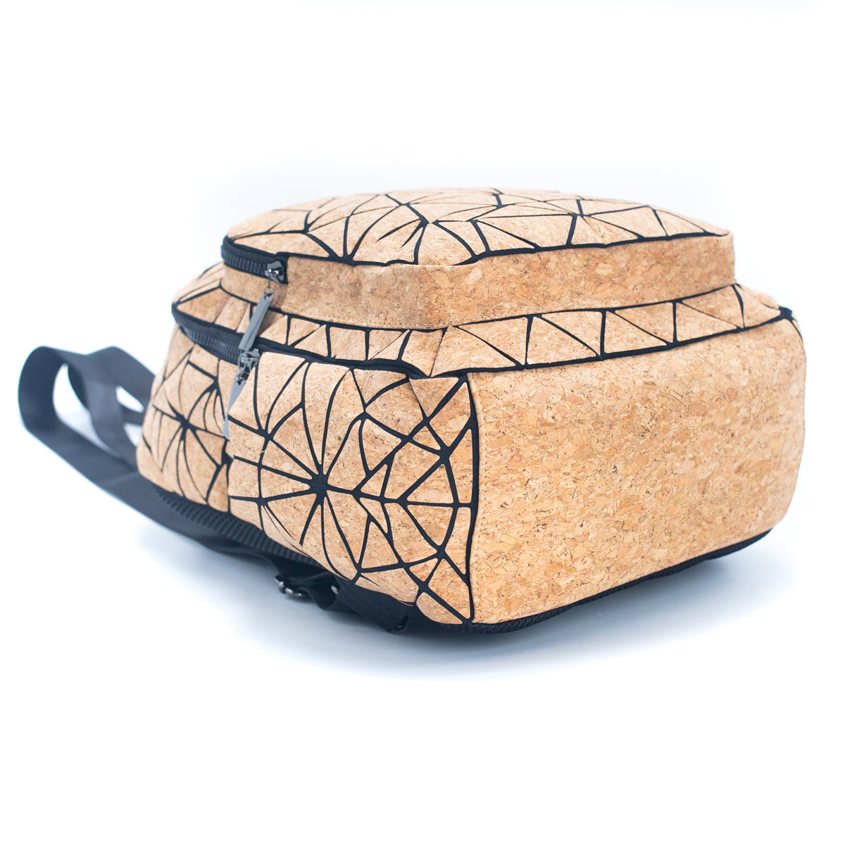 Compact Web Cork Vegan Backpack | THE CORK COLLECTION