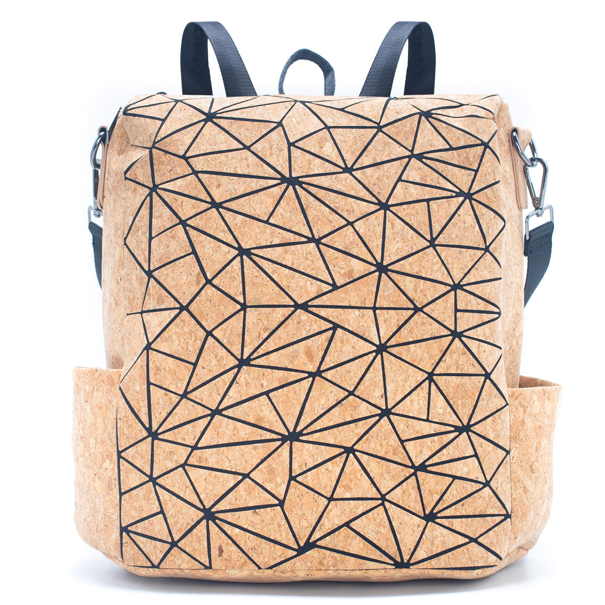 Genuine Cork Backpack, Cork Patterned Backpack, Vegan Backpack - Etsy
