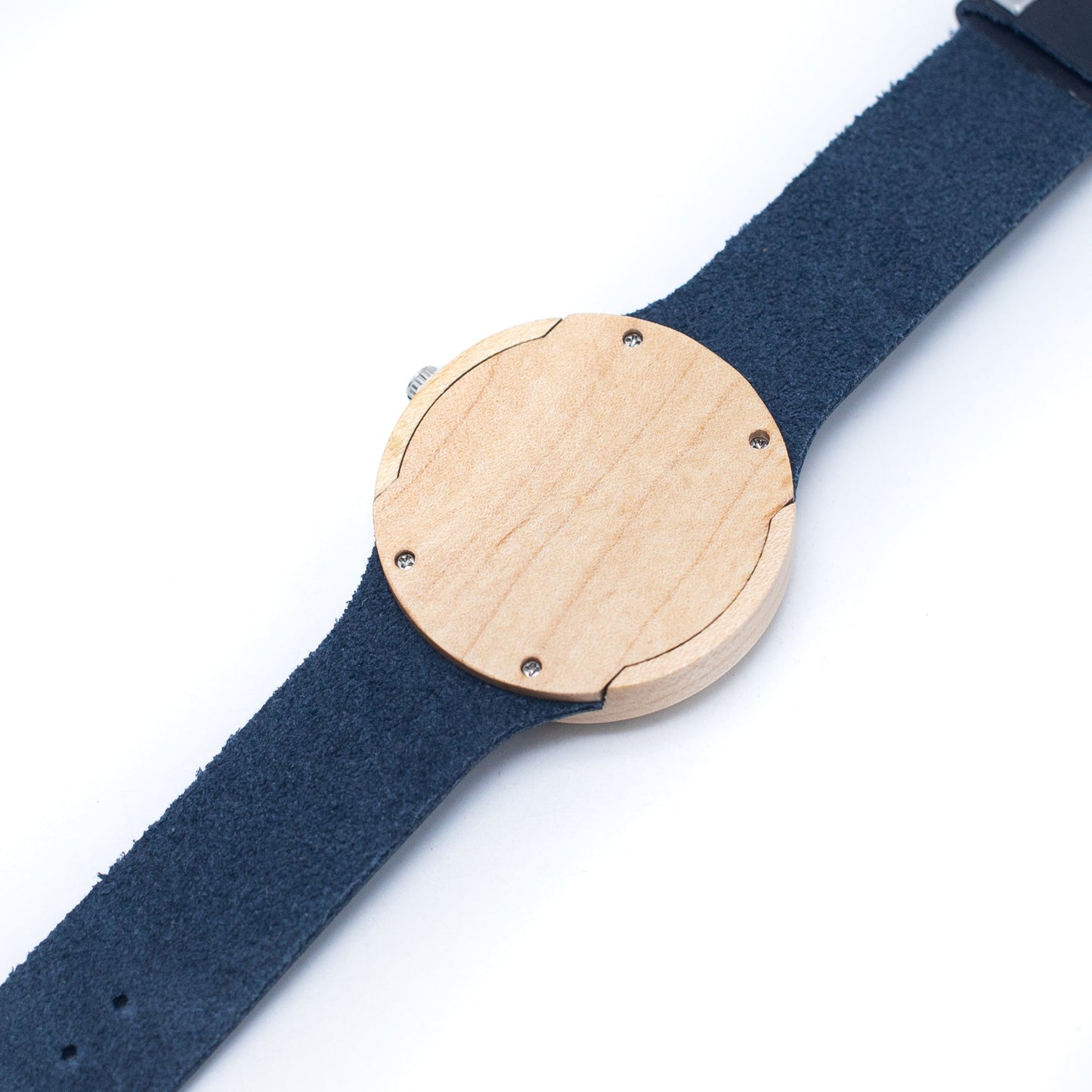 Unisex Eco Bamboo Watch w/ Natural Leather Strap| THE CORK COLLECTION