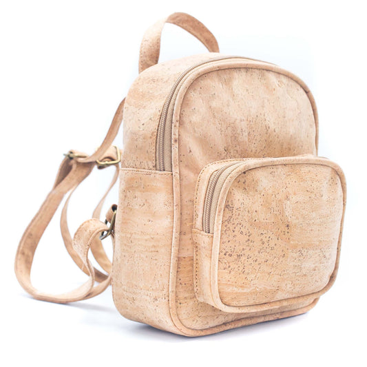 Natural Cork Splash Vegan Backpack | THE CORK COLLECTION