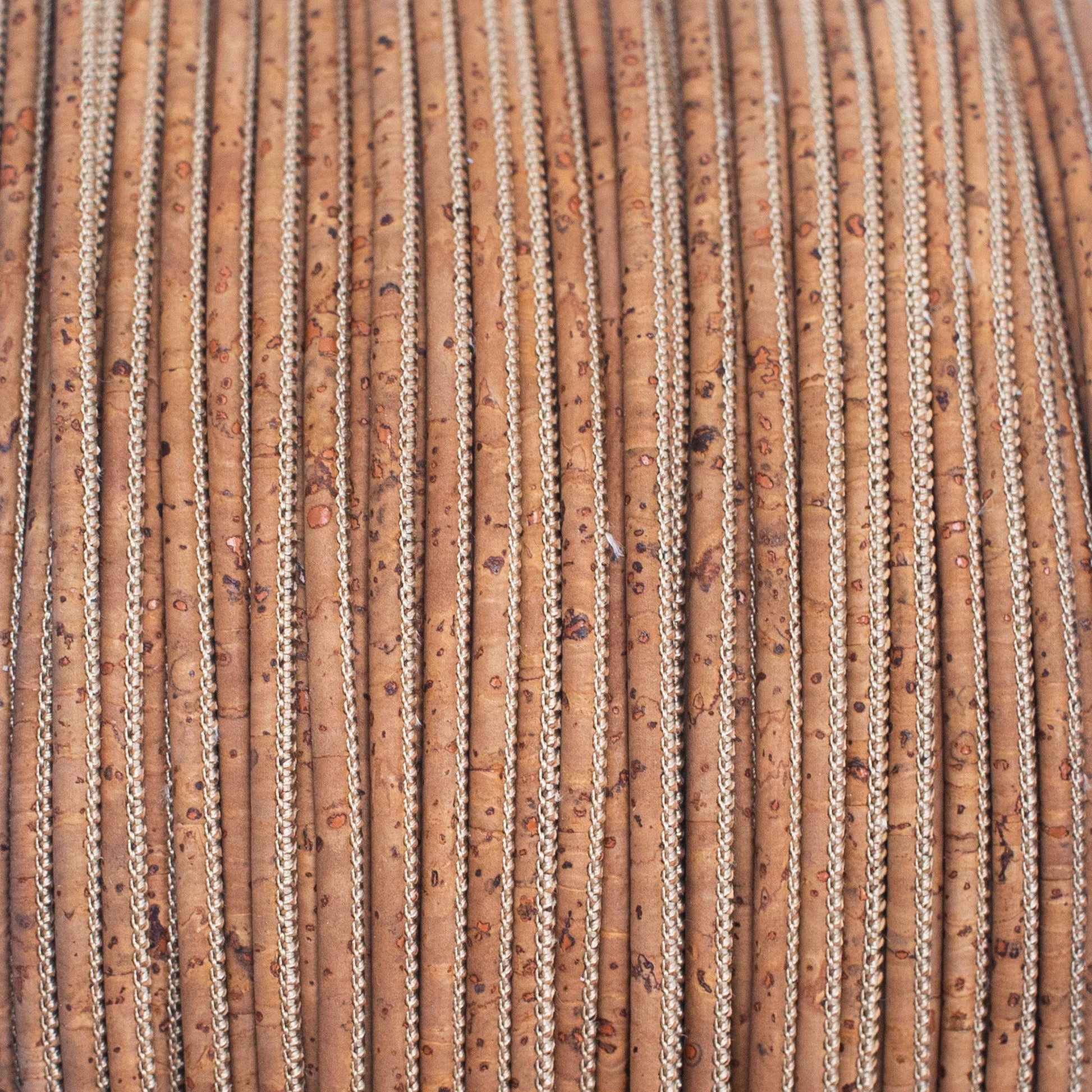 Tobacco Brown 3mm Round Cork Cord | THE CORK COLLECTION