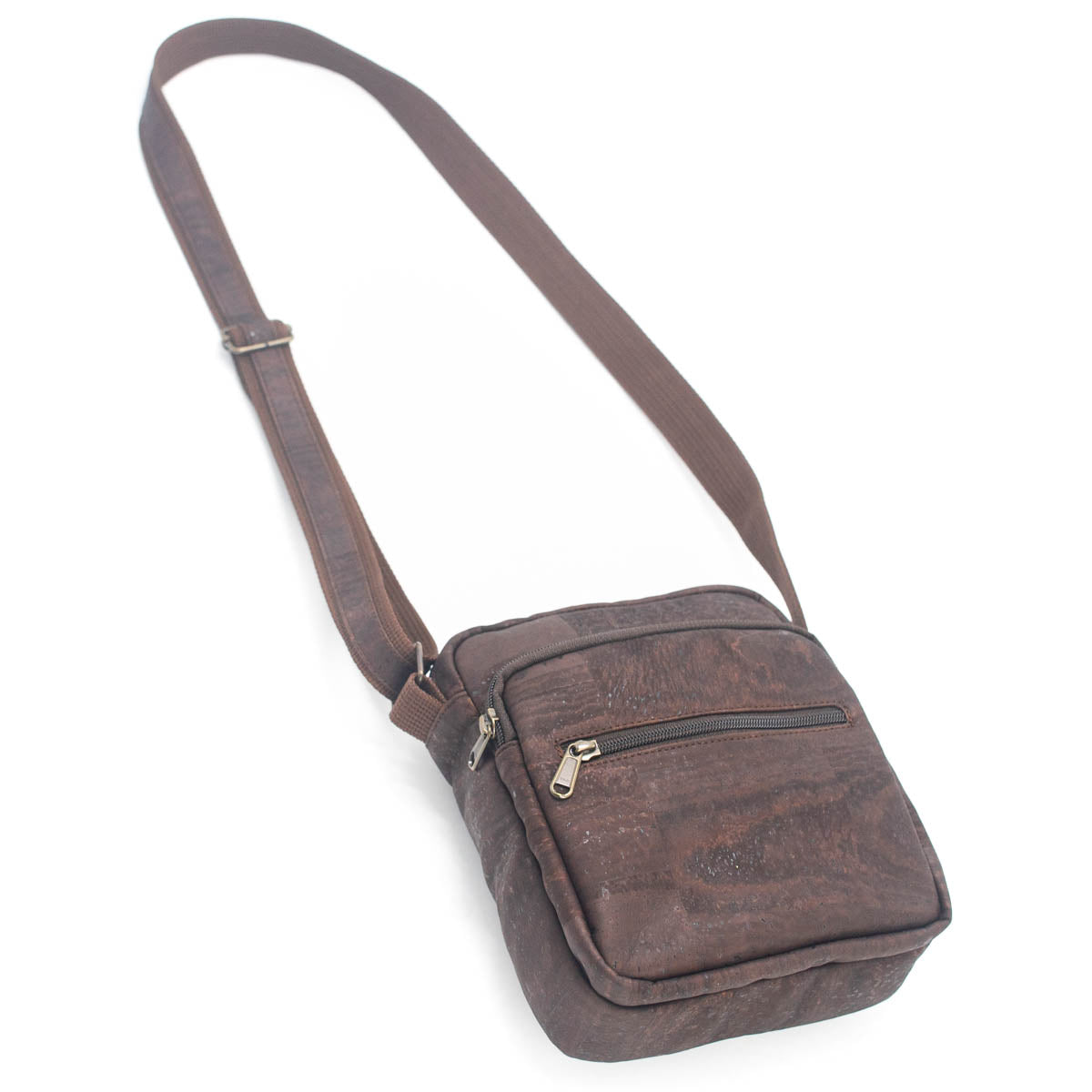 Solid Color Cork Men's Crossbody Bag | THE CORK COLLECTION