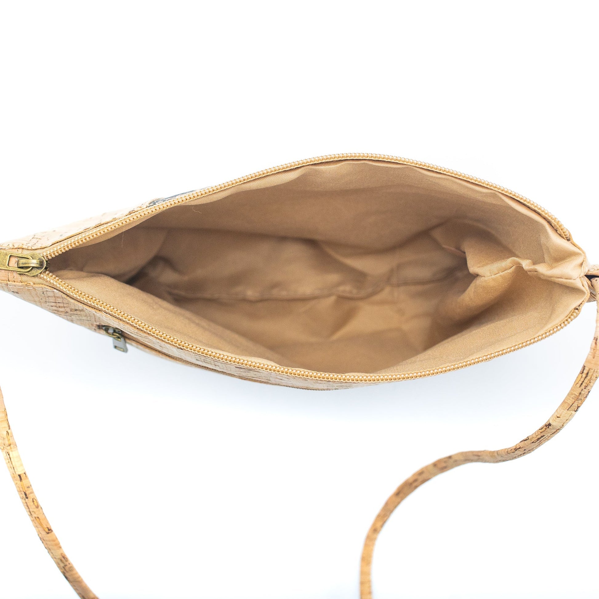 Medium Model Printed Cork Vegan Crossbody Bag | THE CORK COLLECTION