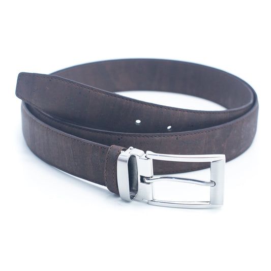 Adjustable Brown Double-Sided Natural Cork Belt | THE CORK COLLECTION
